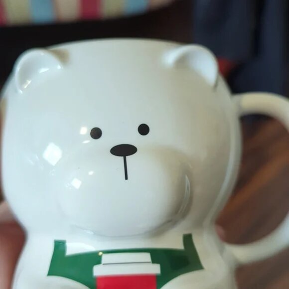 Starbucks small Bearista White Mug Brand New - Picture 8 of 9